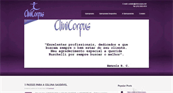 Desktop Screenshot of clinicorpus.net